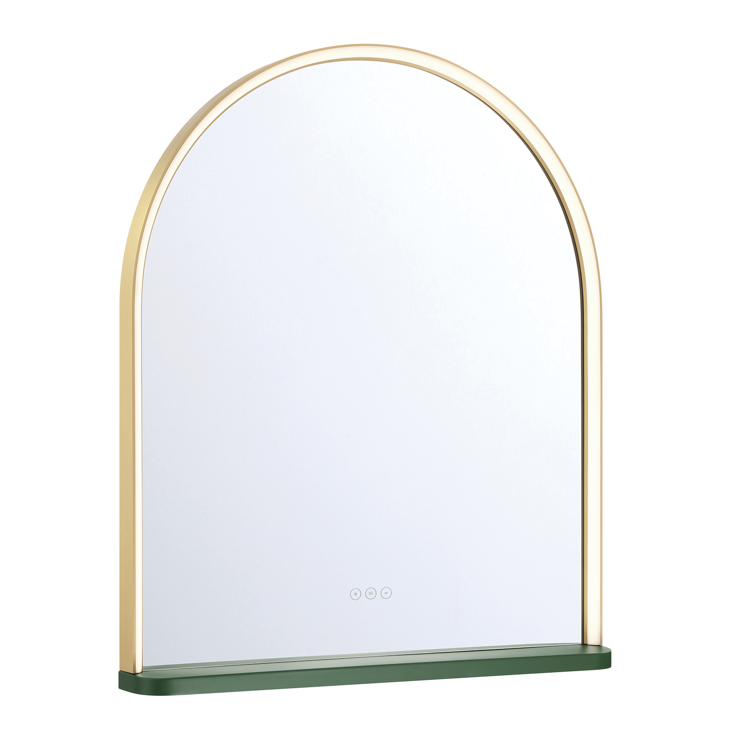 Eurofase Lighting Serin 30" Kombu Green Aluminum Glass Mirror Accessory