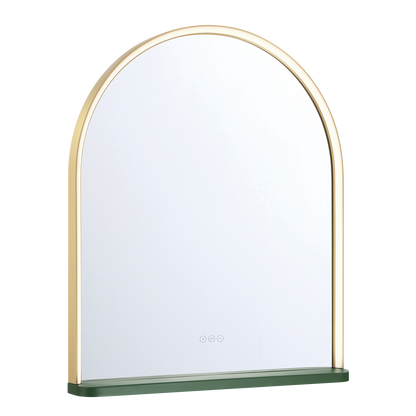 Eurofase Lighting Serin 30" Kombu Green Aluminum Glass Mirror Accessory