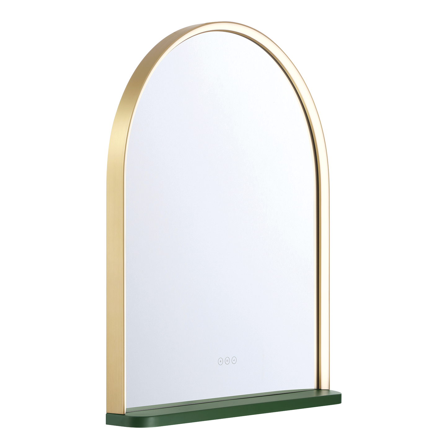 Eurofase Lighting Serin 30" Kombu Green Aluminum Glass Mirror Accessory