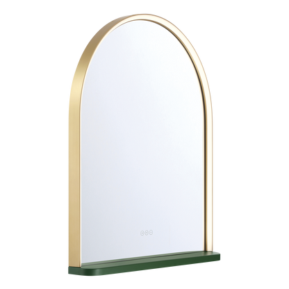 Eurofase Lighting Serin 30" Kombu Green Aluminum Glass Mirror Accessory