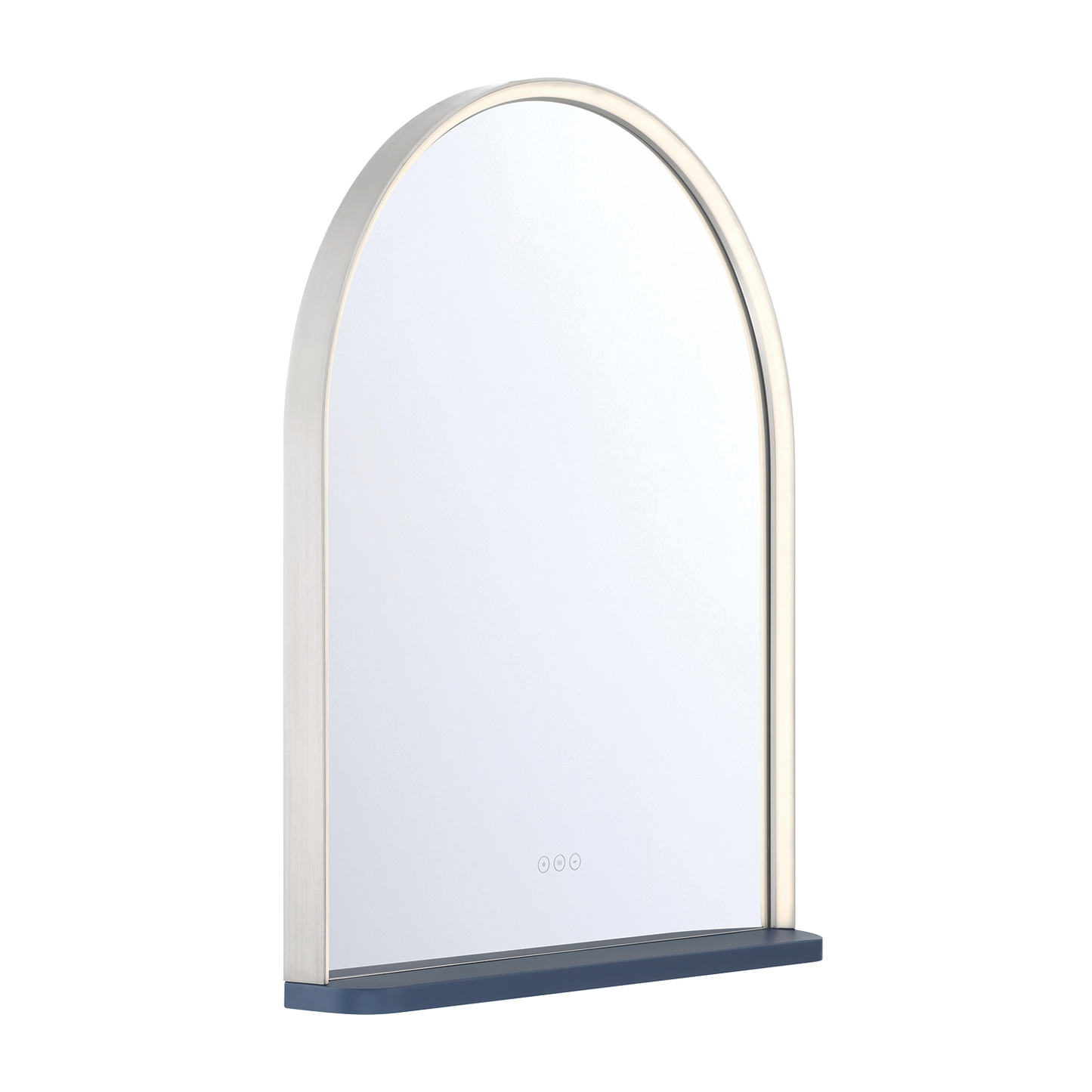 Eurofase Lighting Serin 30" Midnight Navy Aluminum Glass Mirror Accessory