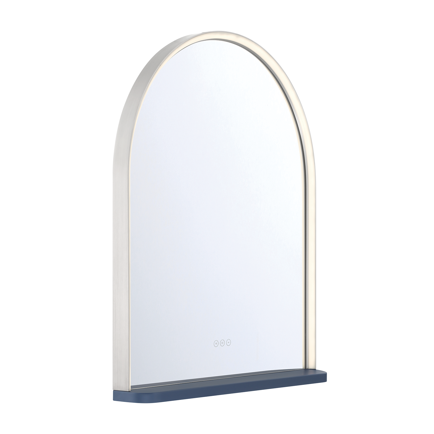 Eurofase Lighting Serin 30" Midnight Navy Aluminum Glass Mirror Accessory