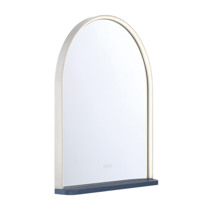 Eurofase Lighting Serin 30" Midnight Navy Aluminum Glass Mirror Accessory