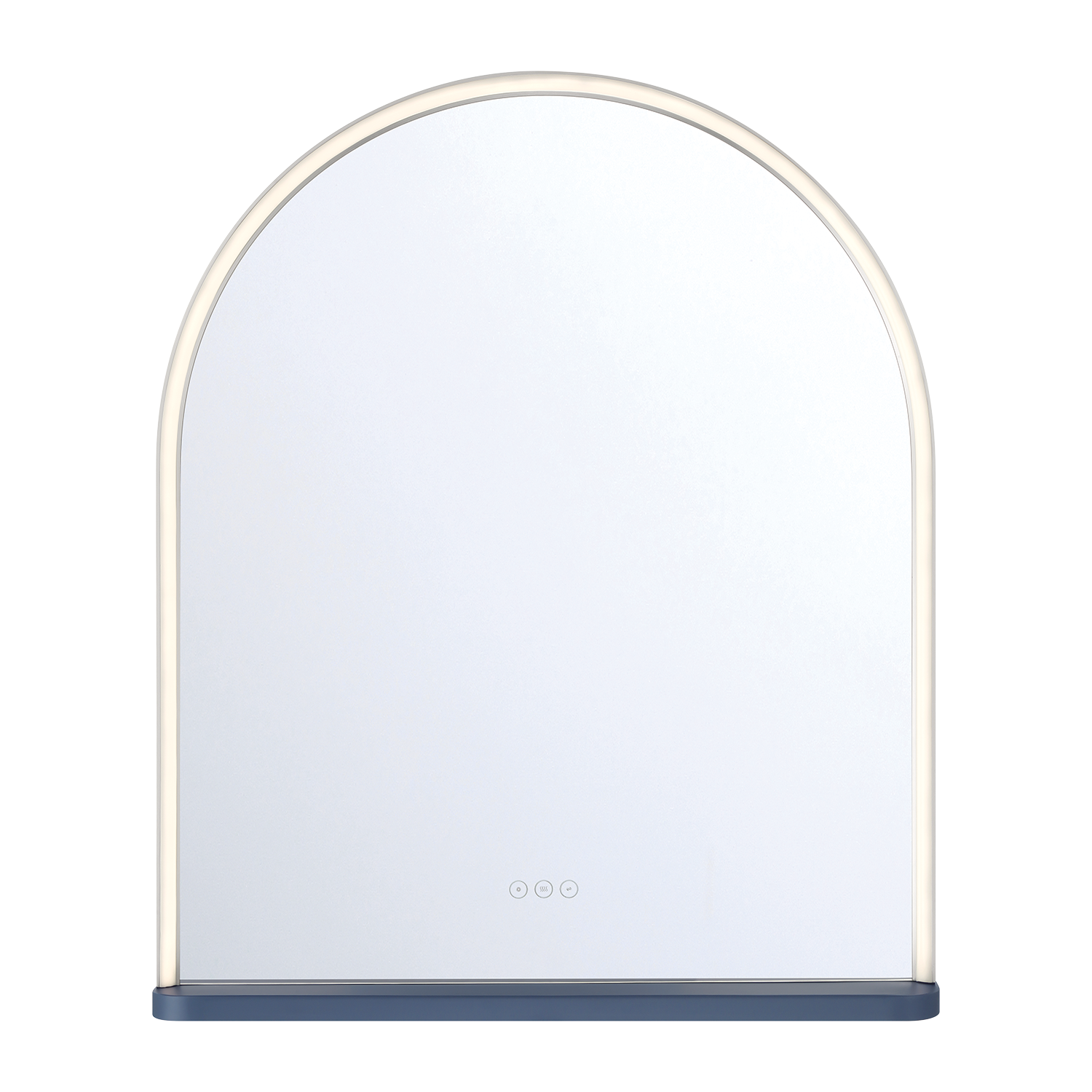 Eurofase Lighting Serin 30" Midnight Navy Aluminum Glass Mirror Accessory