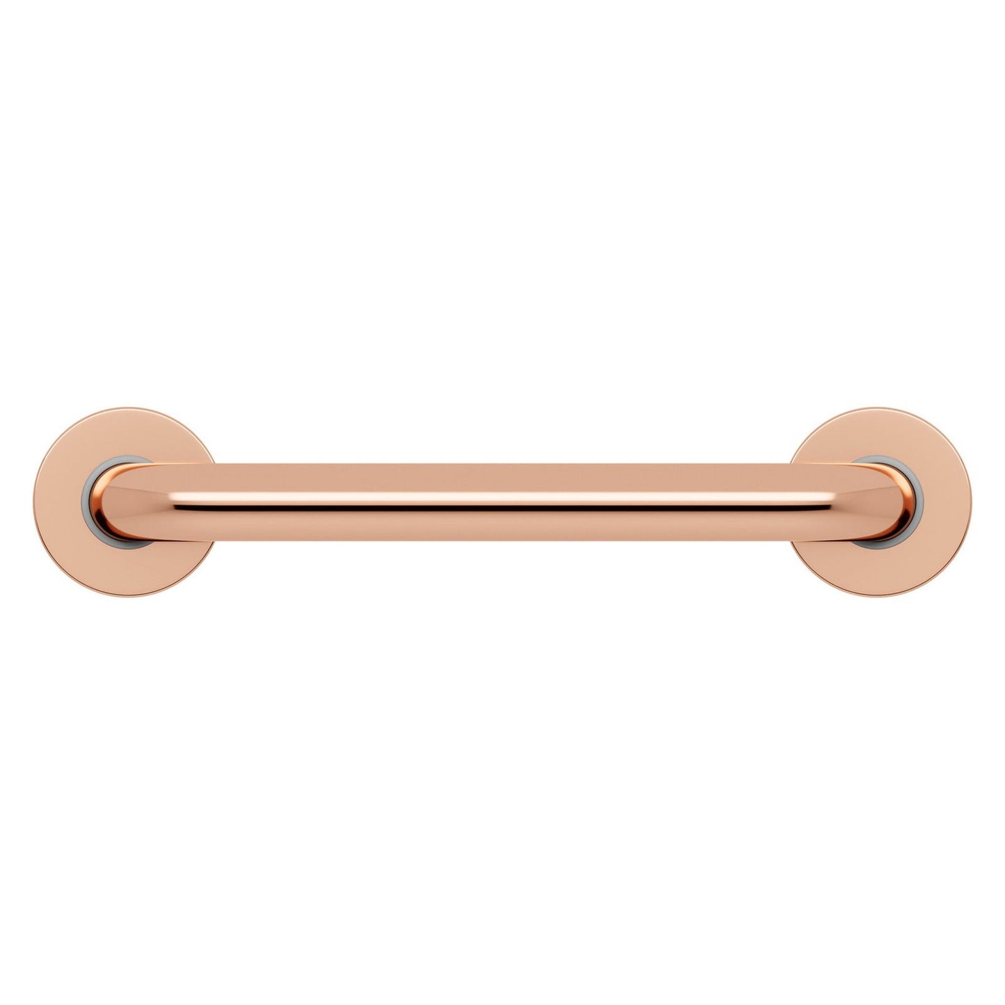 Evekare 12" x 1.25" Stainless Steel Concealed Mount Grab Bar in Rose Gold