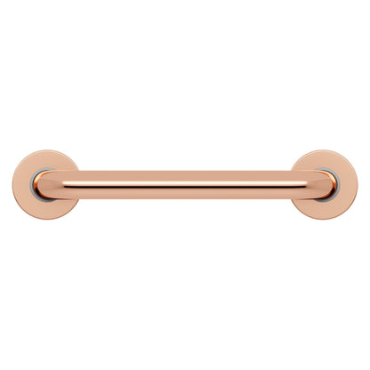 Evekare 12" x 1.25" Stainless Steel Concealed Mount Grab Bar in Rose Gold