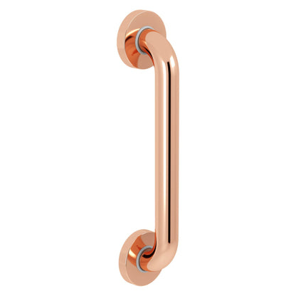 Evekare 12" x 1.25" Stainless Steel Concealed Mount Grab Bar in Rose Gold