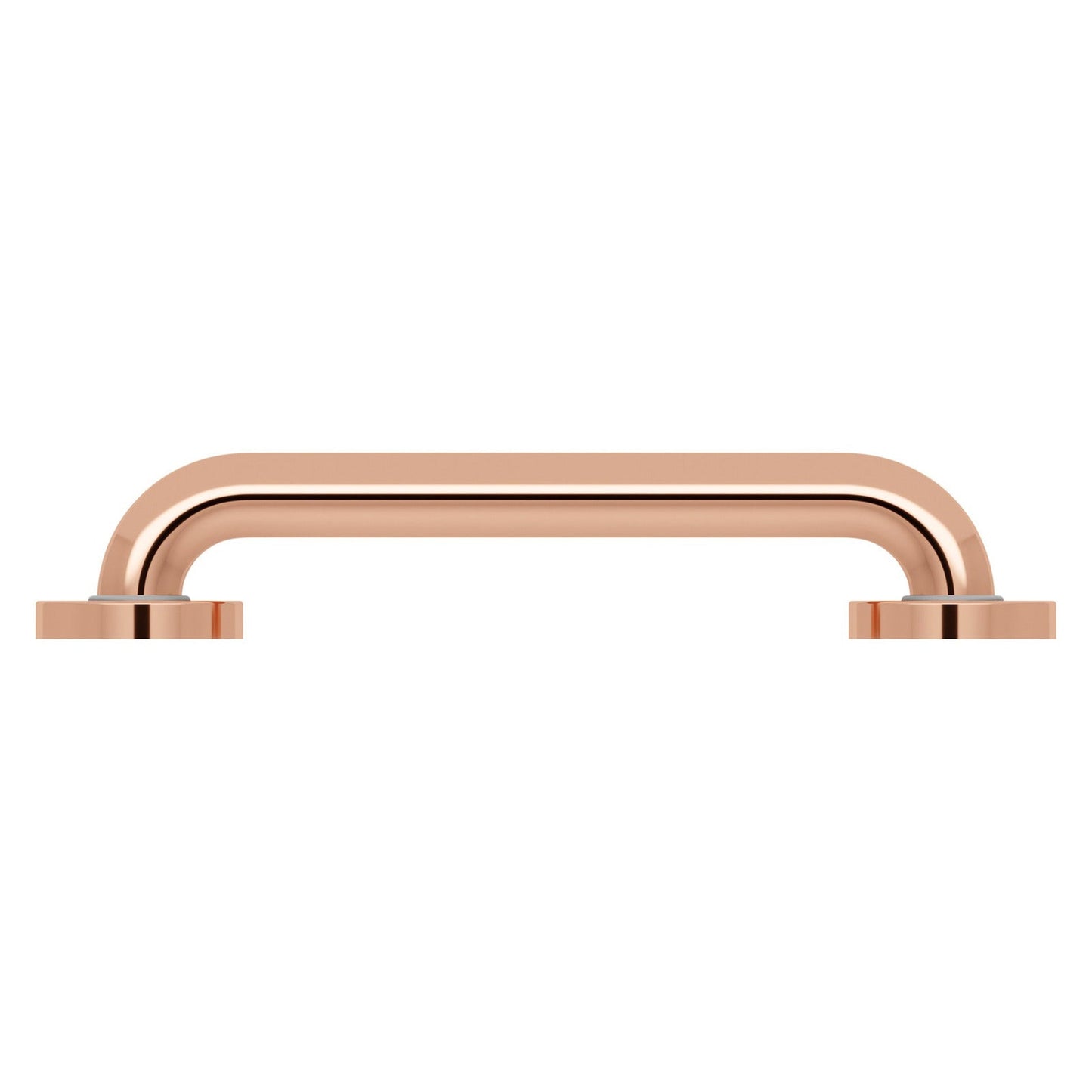 Evekare 12" x 1.25" Stainless Steel Concealed Mount Grab Bar in Rose Gold