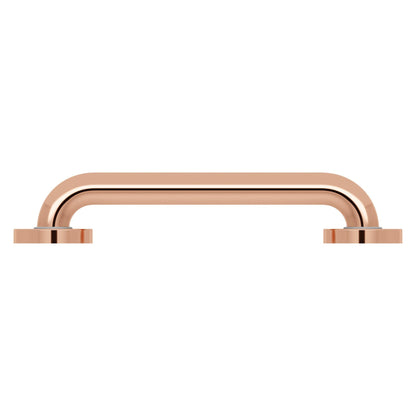 Evekare 12" x 1.25" Stainless Steel Concealed Mount Grab Bar in Rose Gold