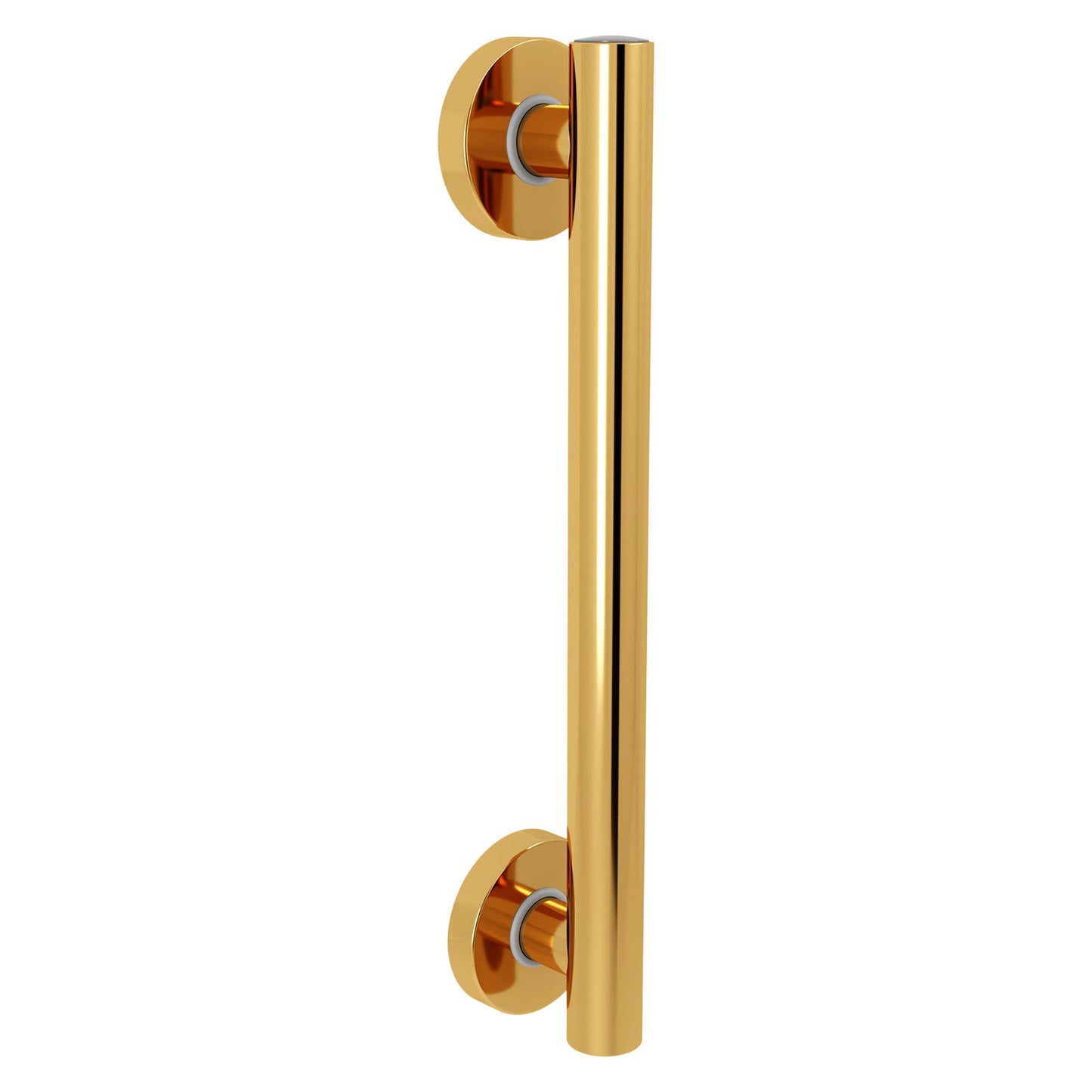 Evekare 16" x 1.25" Stainless Steel Concealed Mount Grab Bar With Integrated LED Night Light in Gold