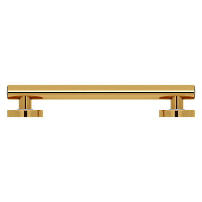 Evekare 16" x 1.25" Stainless Steel Concealed Mount Grab Bar With Integrated LED Night Light in Gold