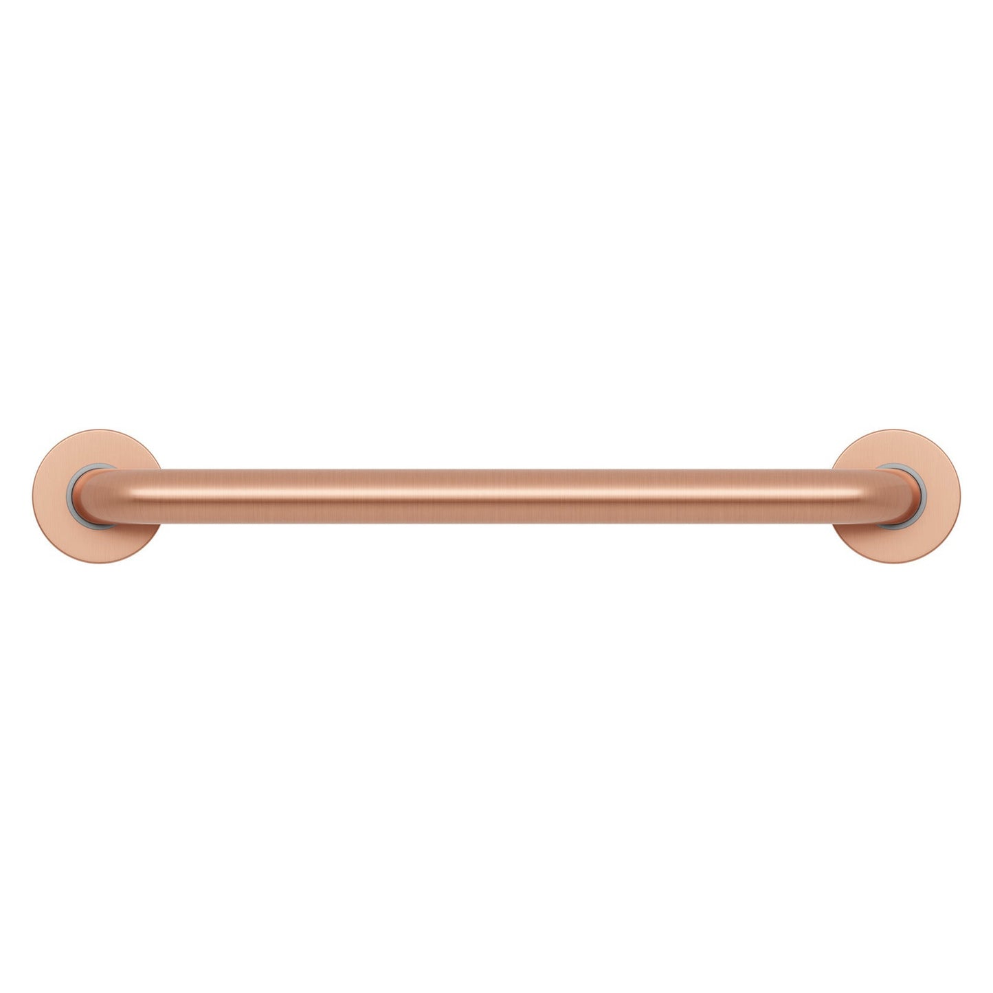 Evekare 18" x 1.25" Stainless Steel Concealed Mount Grab Bar in Brushed Rose Gold