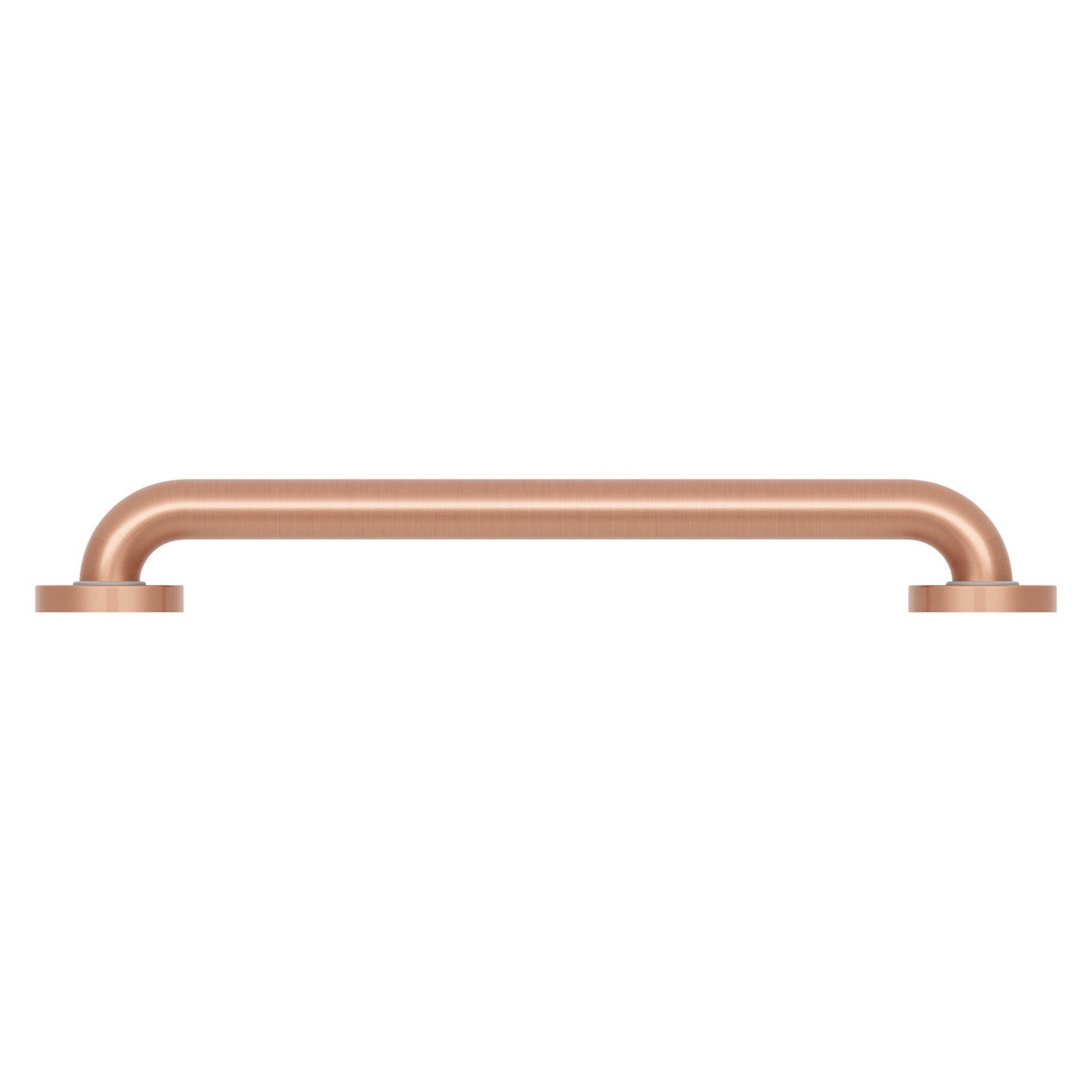 Evekare 18" x 1.25" Stainless Steel Concealed Mount Grab Bar in Brushed Rose Gold
