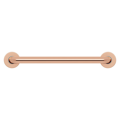 Evekare 18" x 1.25" Stainless Steel Concealed Mount Grab Bar in Rose Gold
