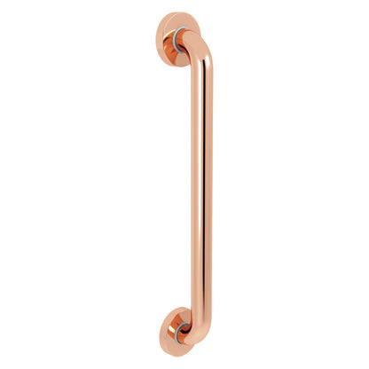 Evekare 18" x 1.25" Stainless Steel Concealed Mount Grab Bar in Rose Gold
