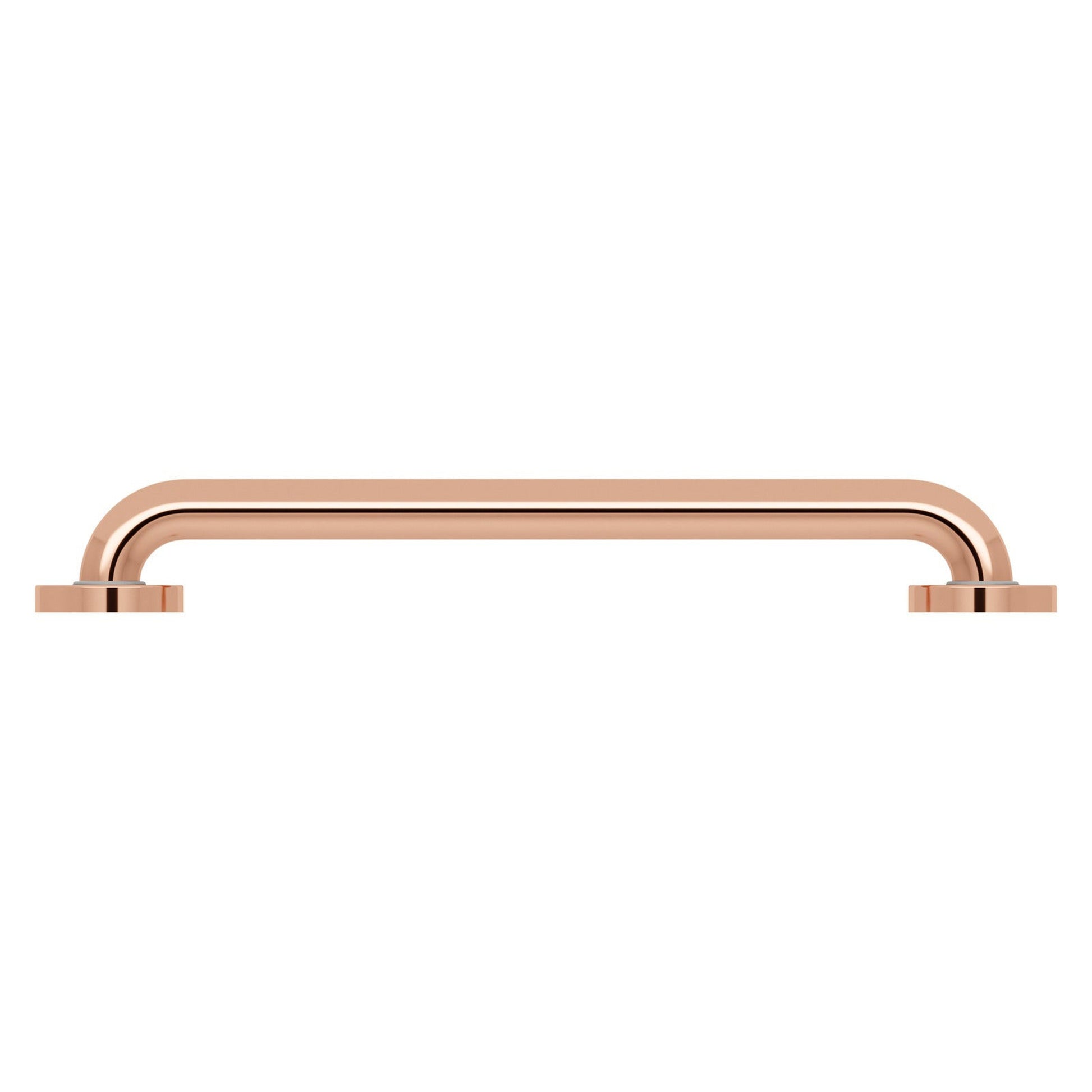 Evekare 18" x 1.25" Stainless Steel Concealed Mount Grab Bar in Rose Gold