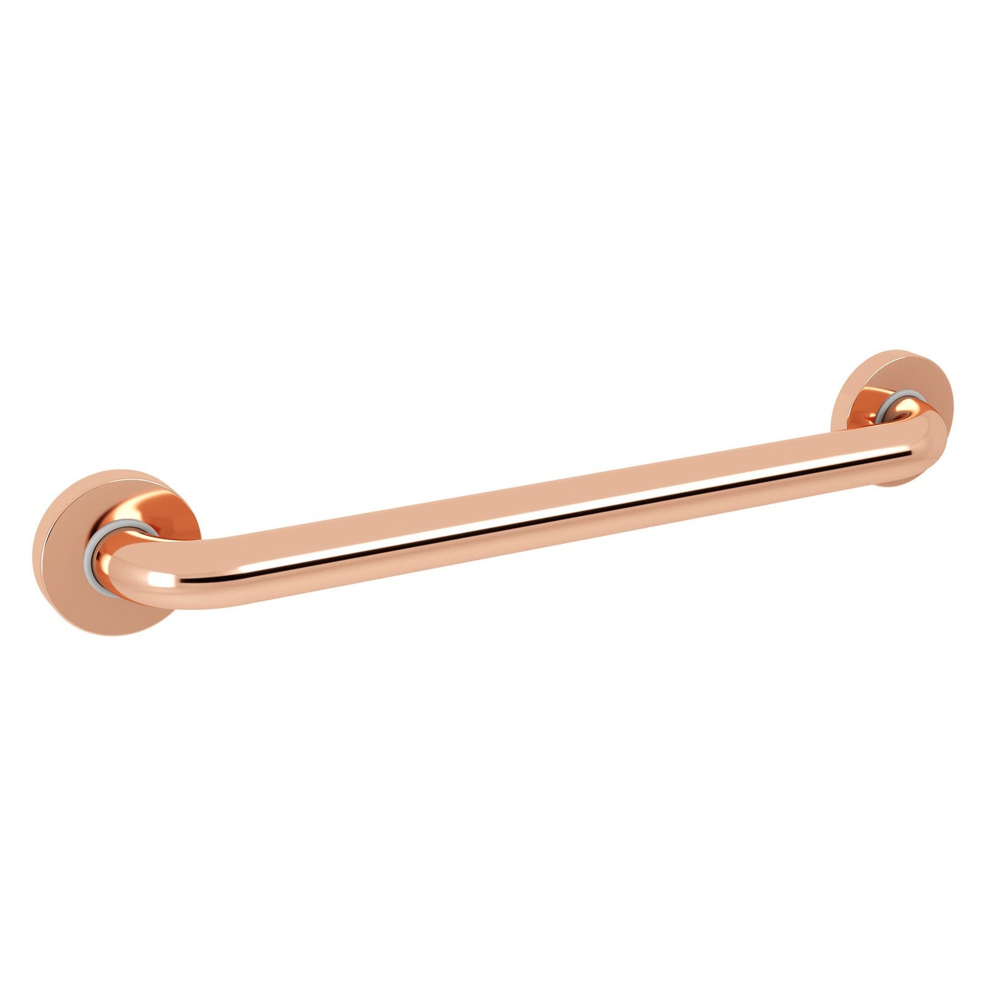 Evekare 18" x 1.25" Stainless Steel Concealed Mount Grab Bar in Rose Gold
