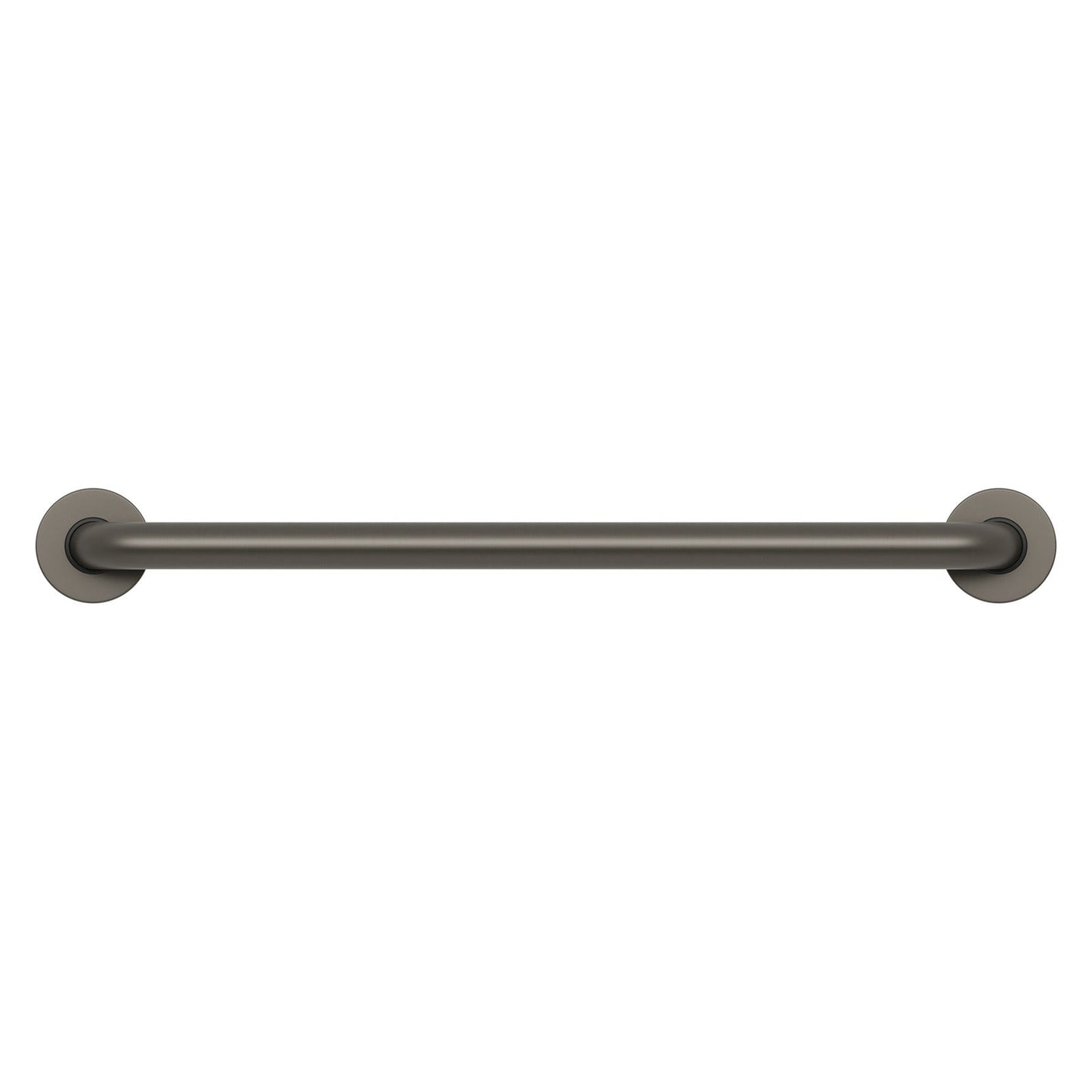 Evekare 24" x 1.25" Stainless Steel Concealed Mount Grab Bar in Gunmetal