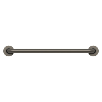Evekare 24" x 1.25" Stainless Steel Concealed Mount Grab Bar in Gunmetal