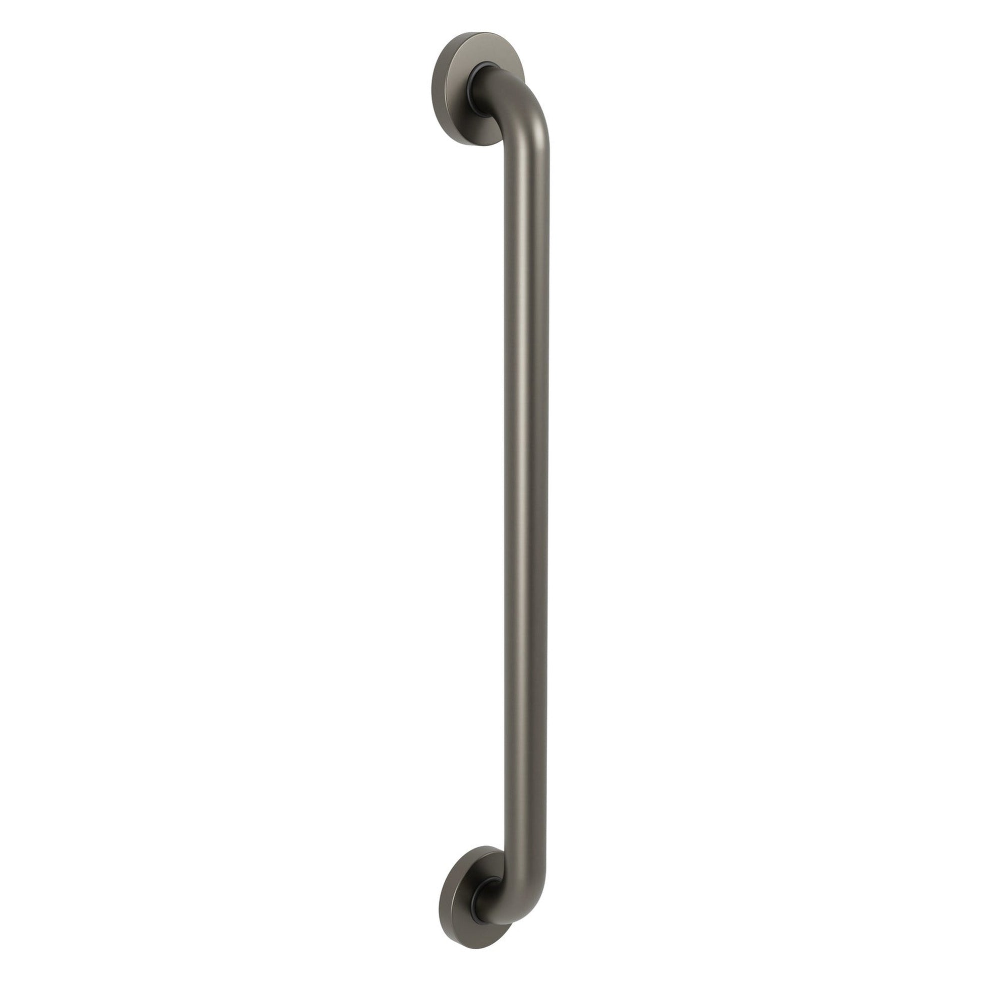 Evekare 24" x 1.25" Stainless Steel Concealed Mount Grab Bar in Gunmetal