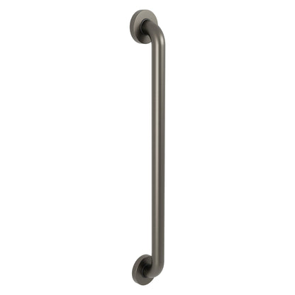 Evekare 24" x 1.25" Stainless Steel Concealed Mount Grab Bar in Gunmetal