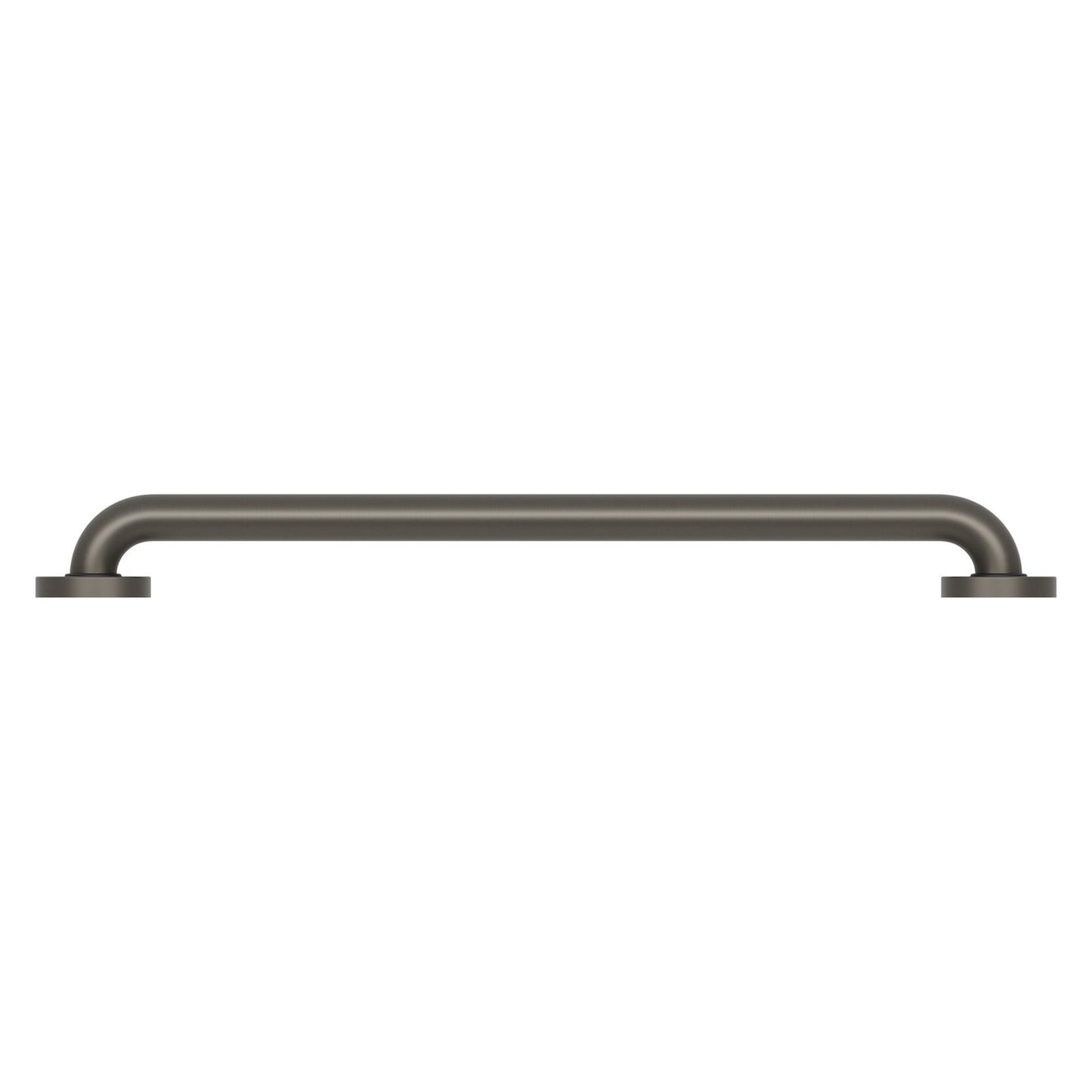Evekare 24" x 1.25" Stainless Steel Concealed Mount Grab Bar in Gunmetal