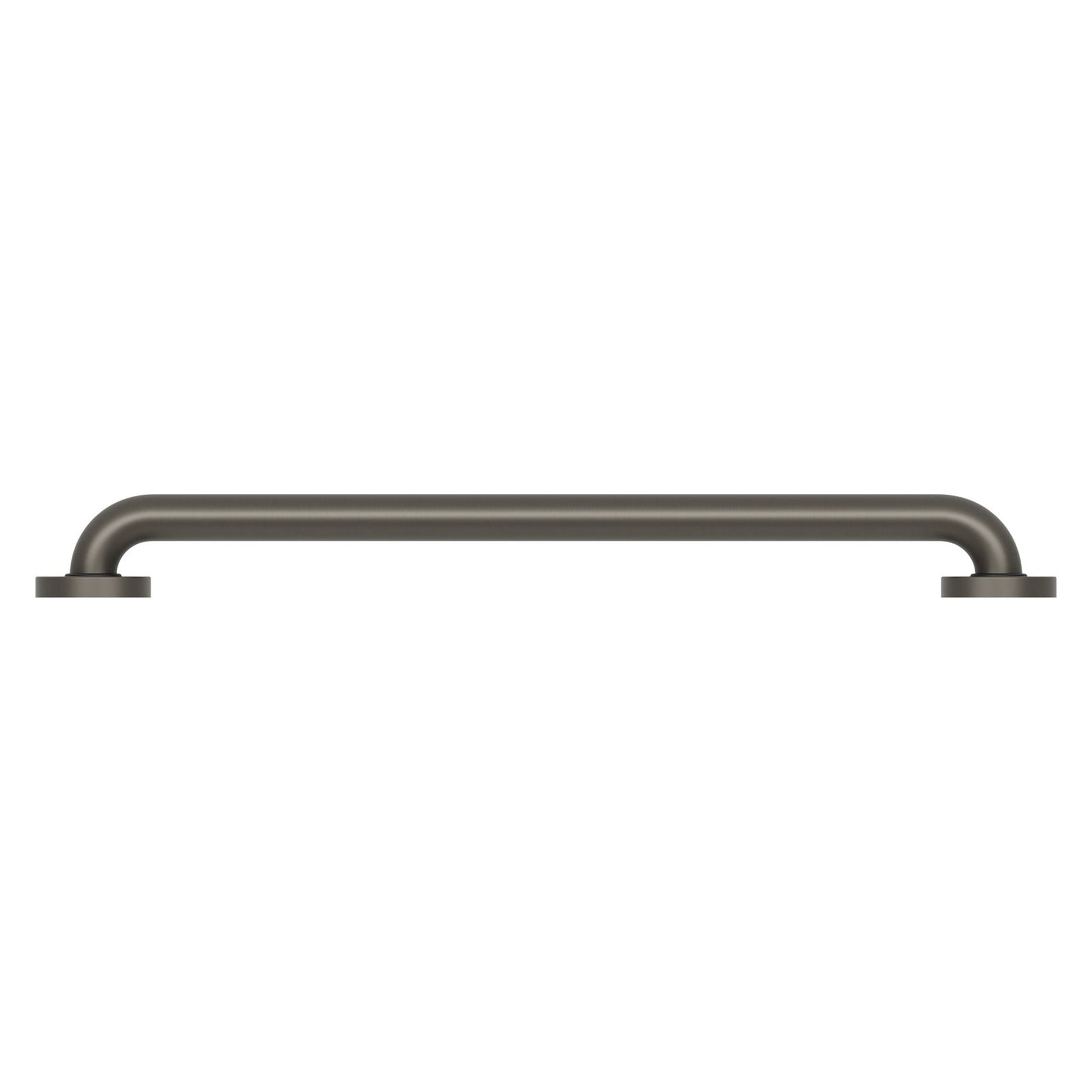 Evekare 24" x 1.25" Stainless Steel Concealed Mount Grab Bar in Gunmetal