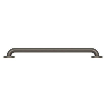 Evekare 24" x 1.25" Stainless Steel Concealed Mount Grab Bar in Gunmetal