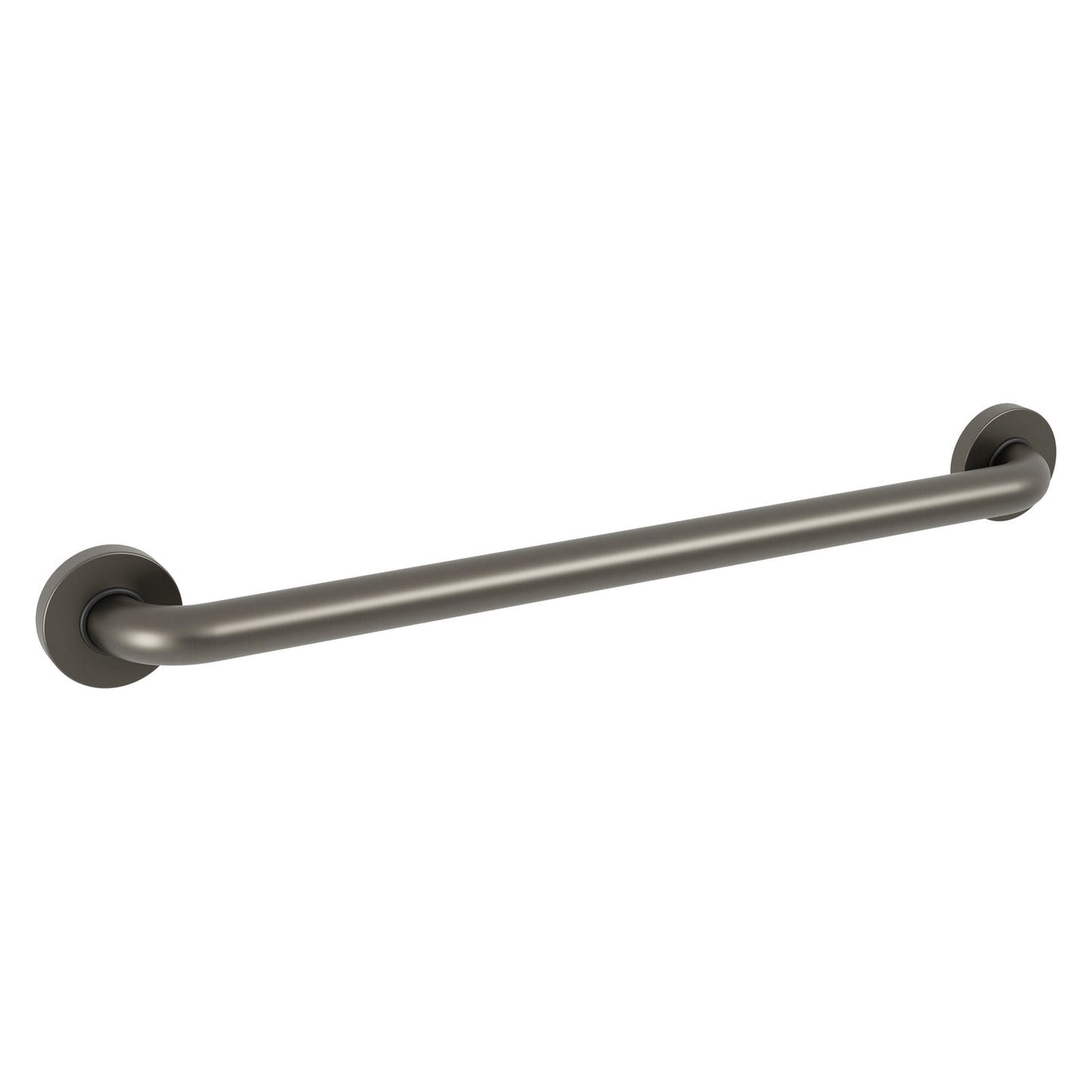 Evekare 24" x 1.25" Stainless Steel Concealed Mount Grab Bar in Gunmetal