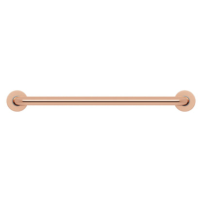 Evekare 24" x 1.25" Stainless Steel Concealed Mount Grab Bar in Rose Gold
