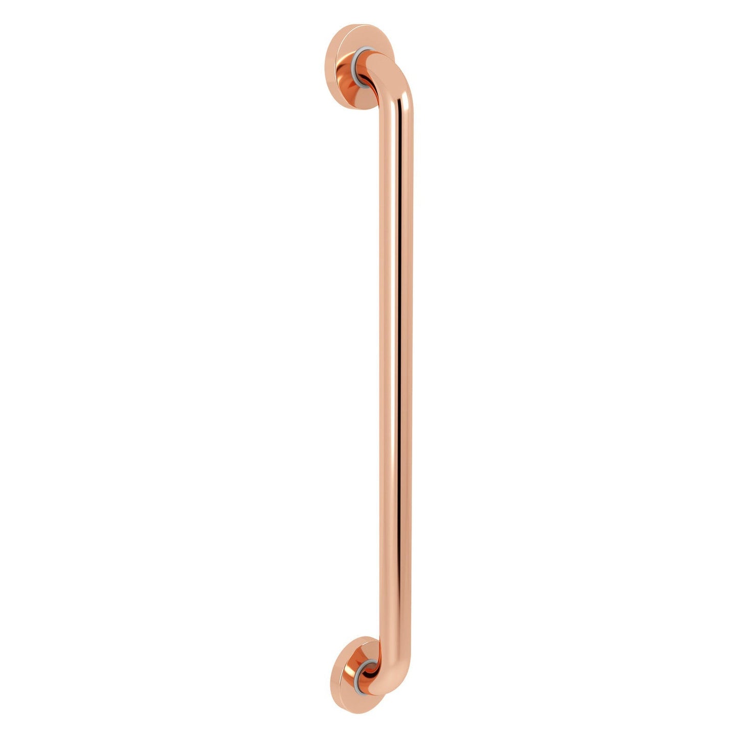 Evekare 24" x 1.25" Stainless Steel Concealed Mount Grab Bar in Rose Gold