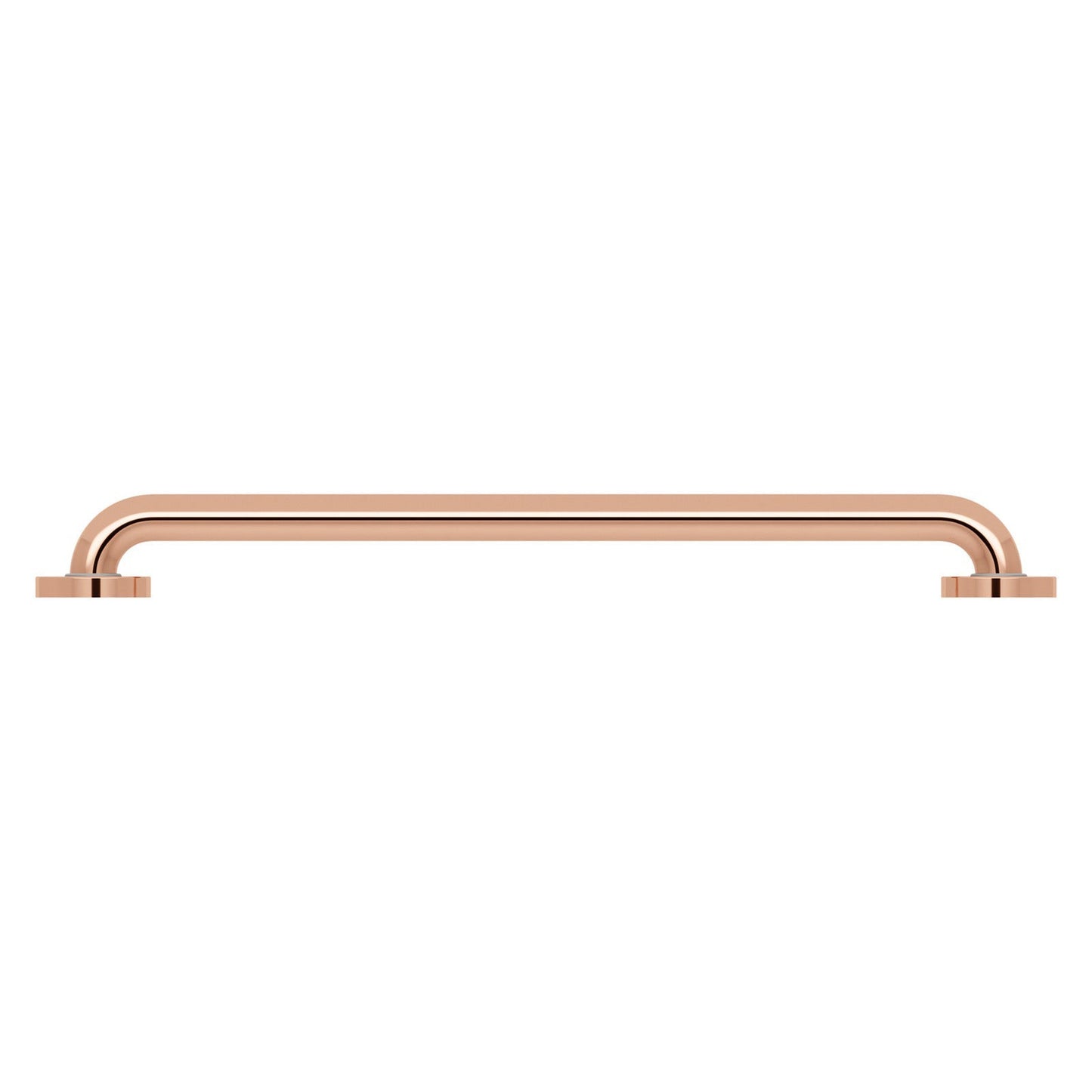 Evekare 24" x 1.25" Stainless Steel Concealed Mount Grab Bar in Rose Gold