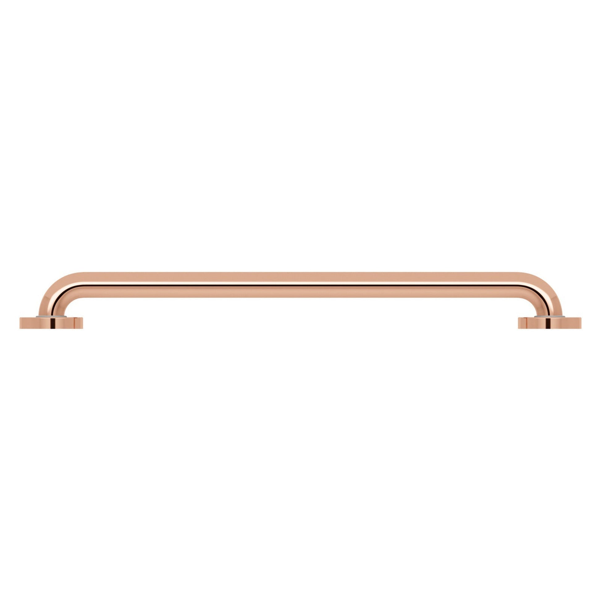 Evekare 24" x 1.25" Stainless Steel Concealed Mount Grab Bar in Rose Gold