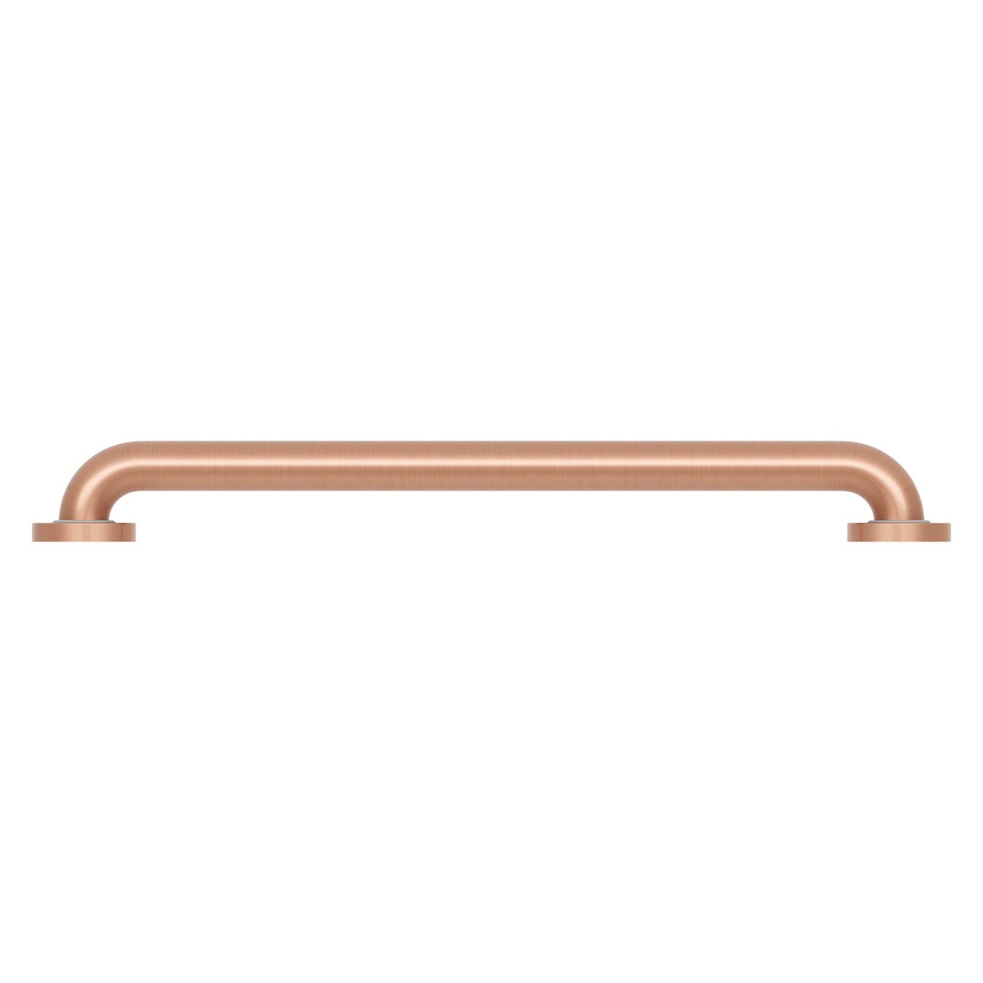 Evekare 24" x 1.5" Stainless Steel Concealed Mount Grab Bar in Brushed Rose Gold
