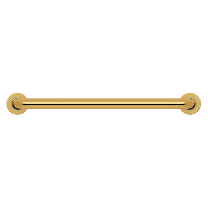 Evekare 24" x 1.5" Stainless Steel Concealed Mount Grab Bar in Gold