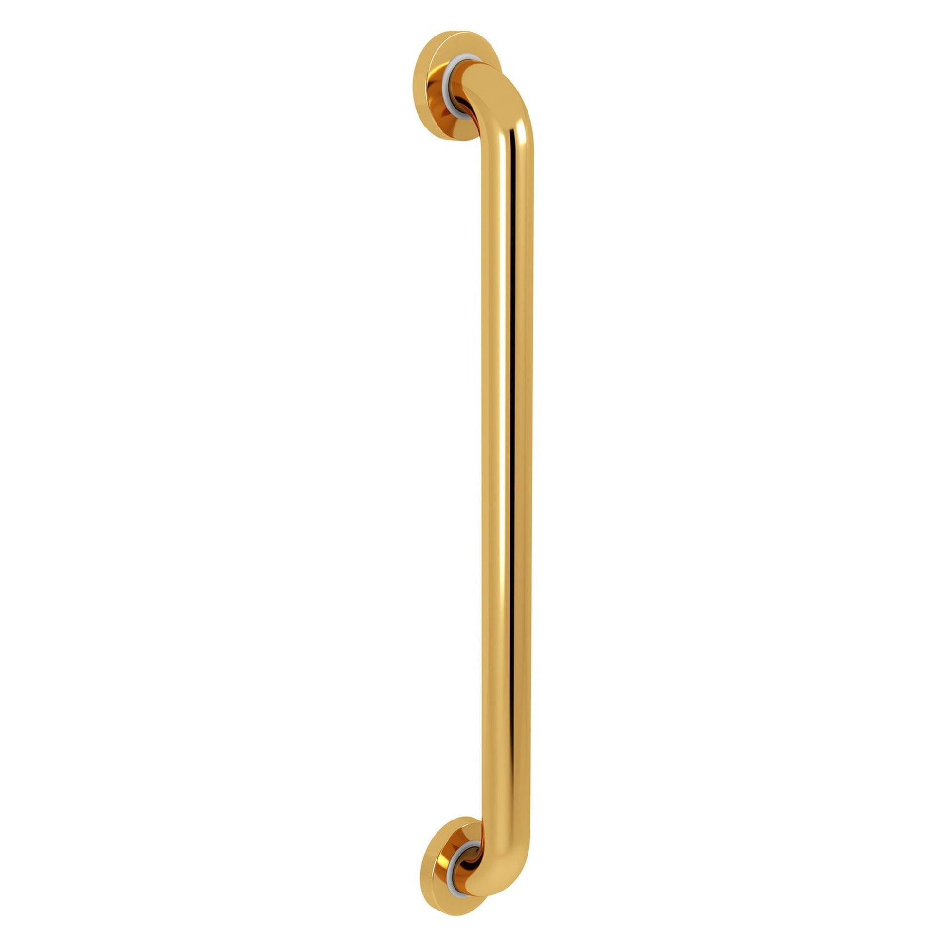 Evekare 24" x 1.5" Stainless Steel Concealed Mount Grab Bar in Gold