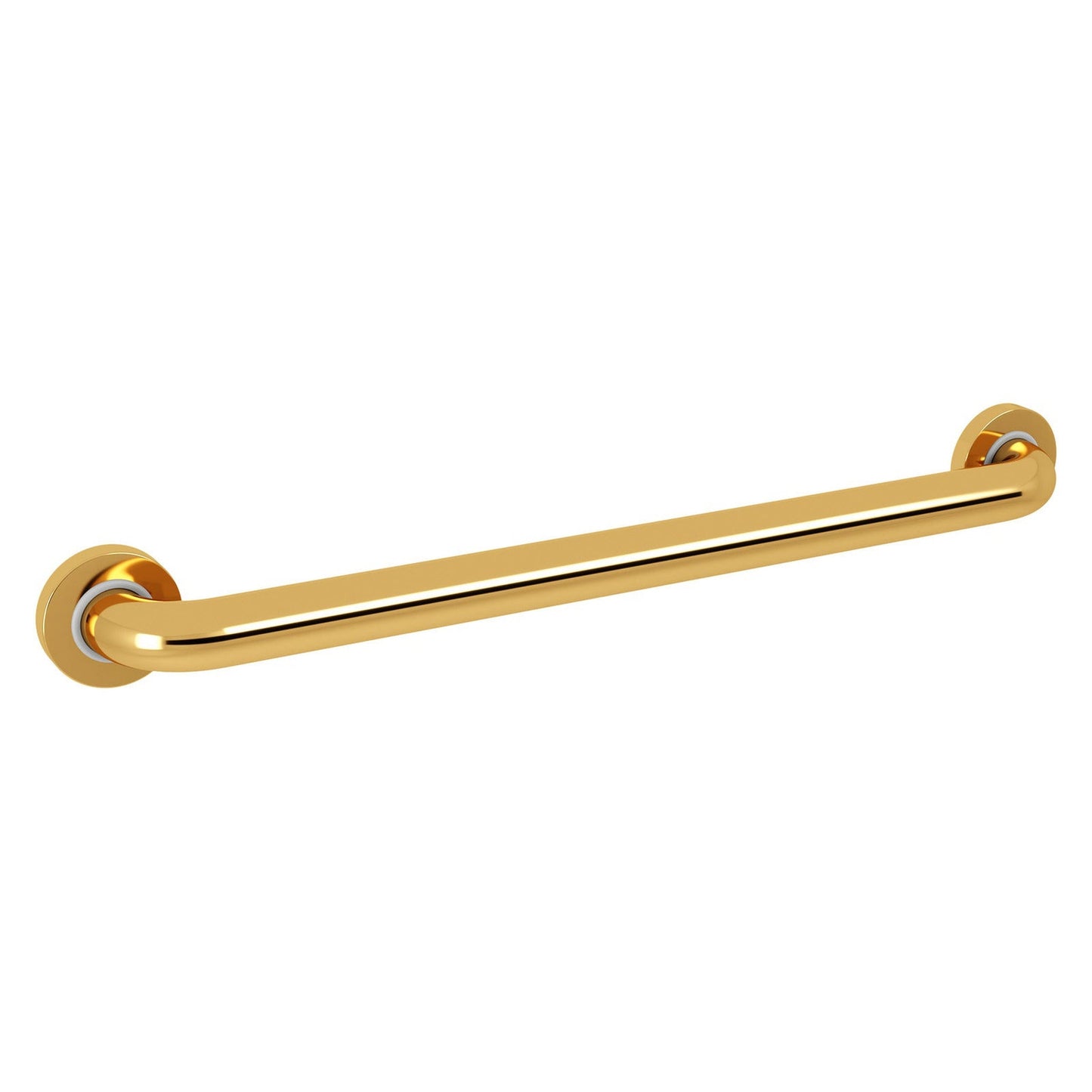 Evekare 24" x 1.5" Stainless Steel Concealed Mount Grab Bar in Gold