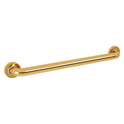 Evekare 24" x 1.5" Stainless Steel Concealed Mount Grab Bar in Gold