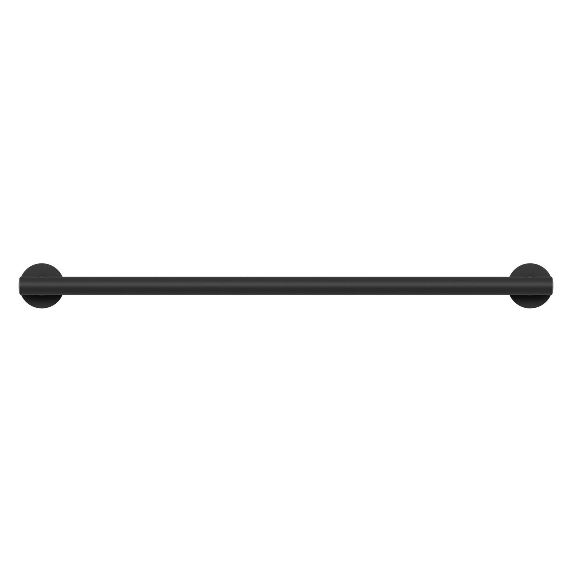 Evekare 36" x 1.25" Stainless Steel Concealed Mount Grab Bar With Integrated LED Night Light in Matte Black