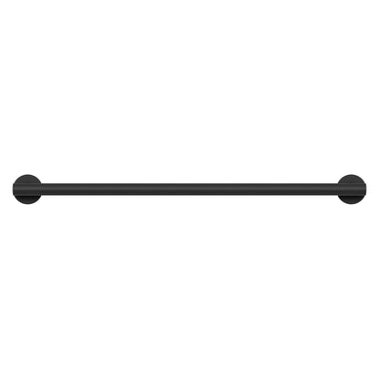 Evekare 36" x 1.25" Stainless Steel Concealed Mount Grab Bar With Integrated LED Night Light in Matte Black