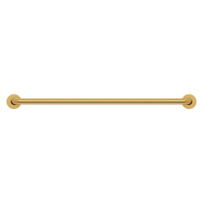Evekare 36" x 1.25" Stainless Steel Concealed Mount Grab Bar in Gold