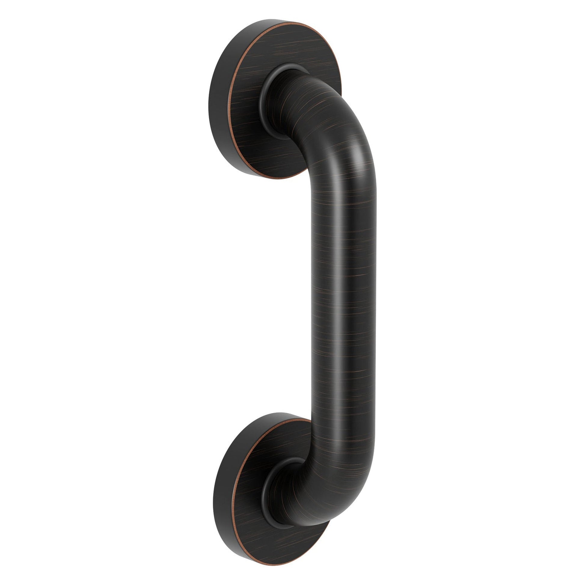 Evekare 8" x 1.25" Stainless Steel Concealed Mount Grab Bar in Oil Rubbed Bronze