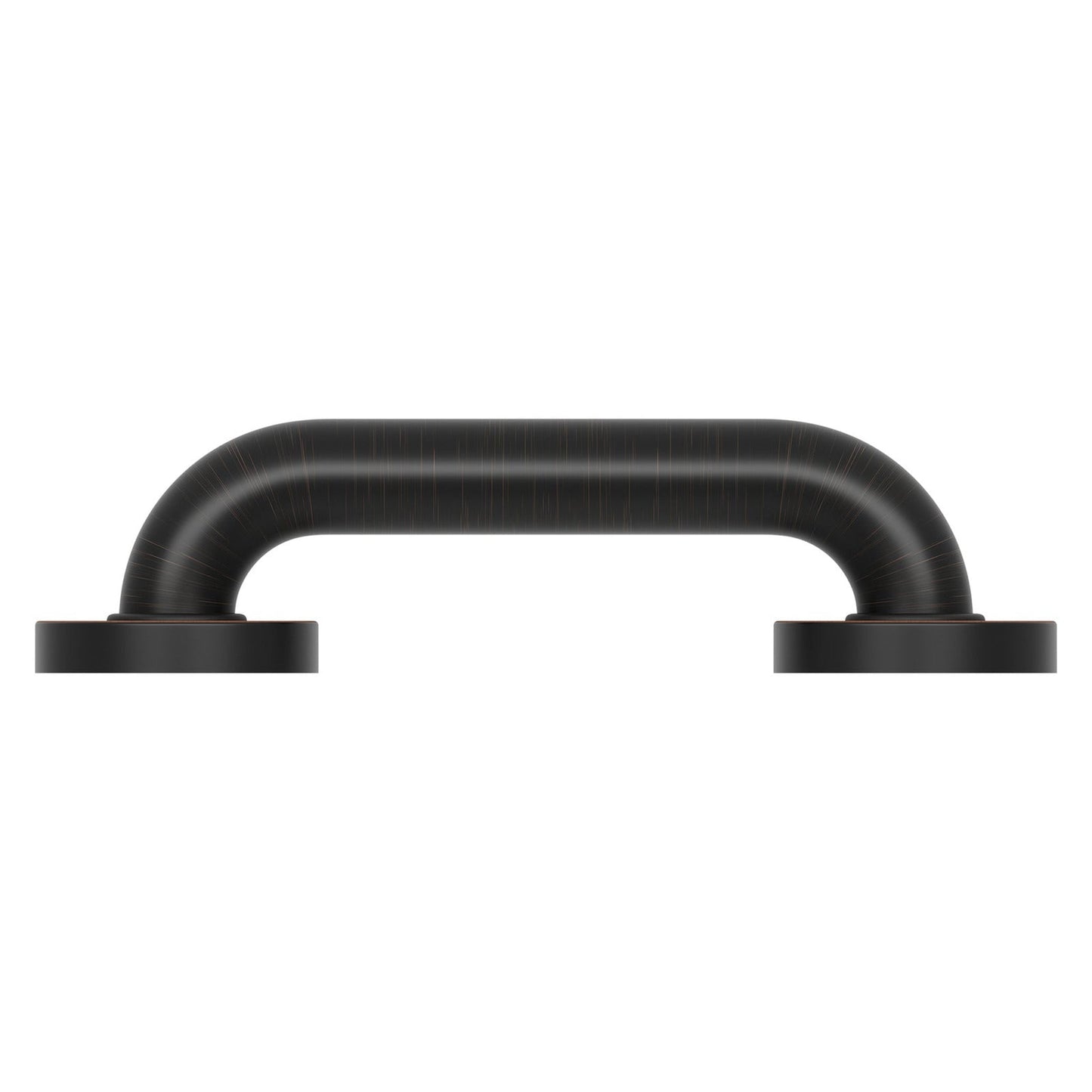 Evekare 8" x 1.25" Stainless Steel Concealed Mount Grab Bar in Oil Rubbed Bronze