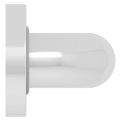 Evekare 8" x 1.5" Knurled Stainless Steel Concealed Mount Grab Bar