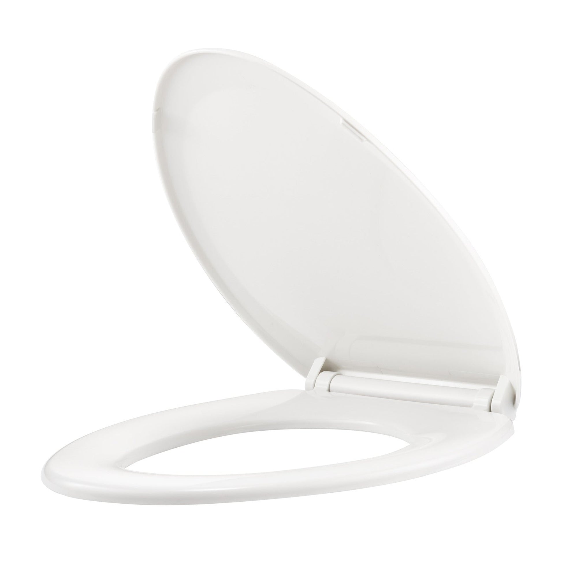 Evekare Night Glow Toilet Seat Soft Closing, Elongated with Blue Glow