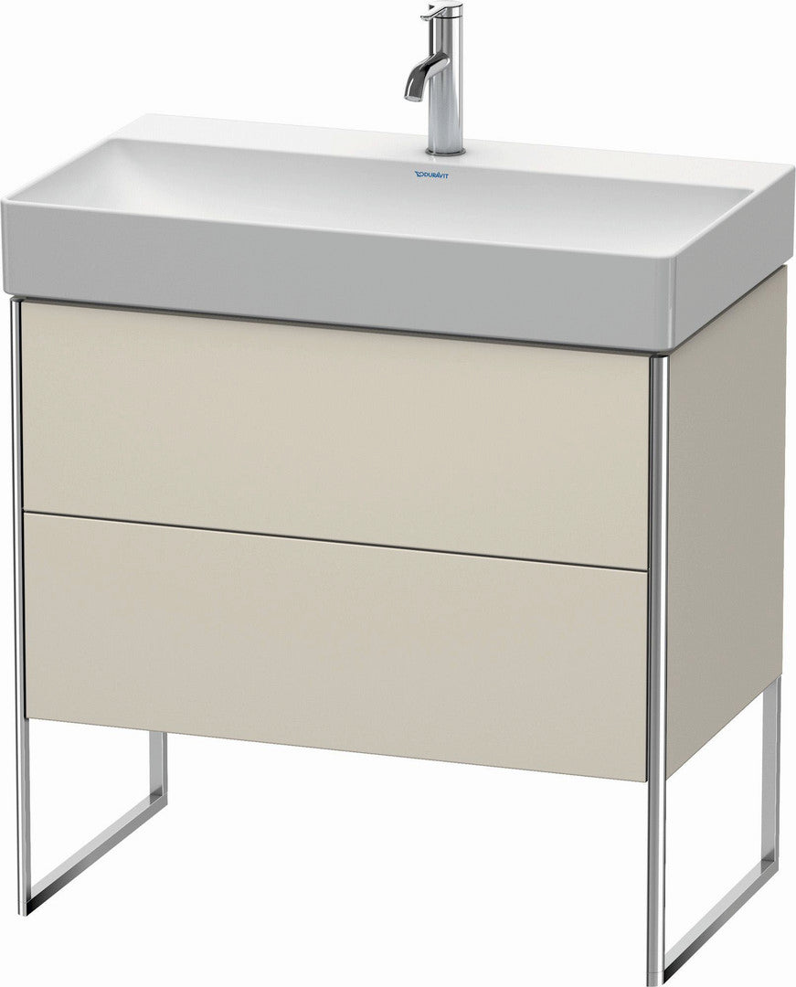 Duravit XSquare 31" Taupe Two Drawer Floorstanding Vanity Unit (XS444309191)