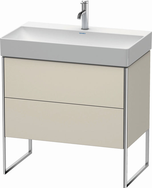 Duravit XSquare 31" Taupe Two Drawer Floorstanding Vanity Unit (XS444309191)