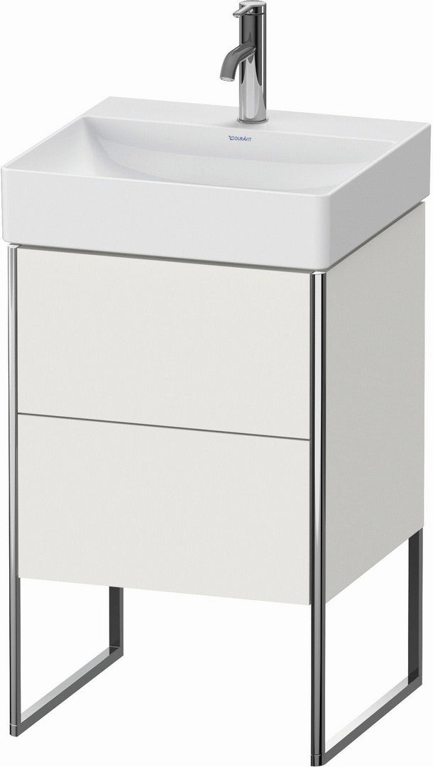 Duravit XSquare 19" Nordic White Two Drawer Floorstanding Vanity Unit (XS443903939)
