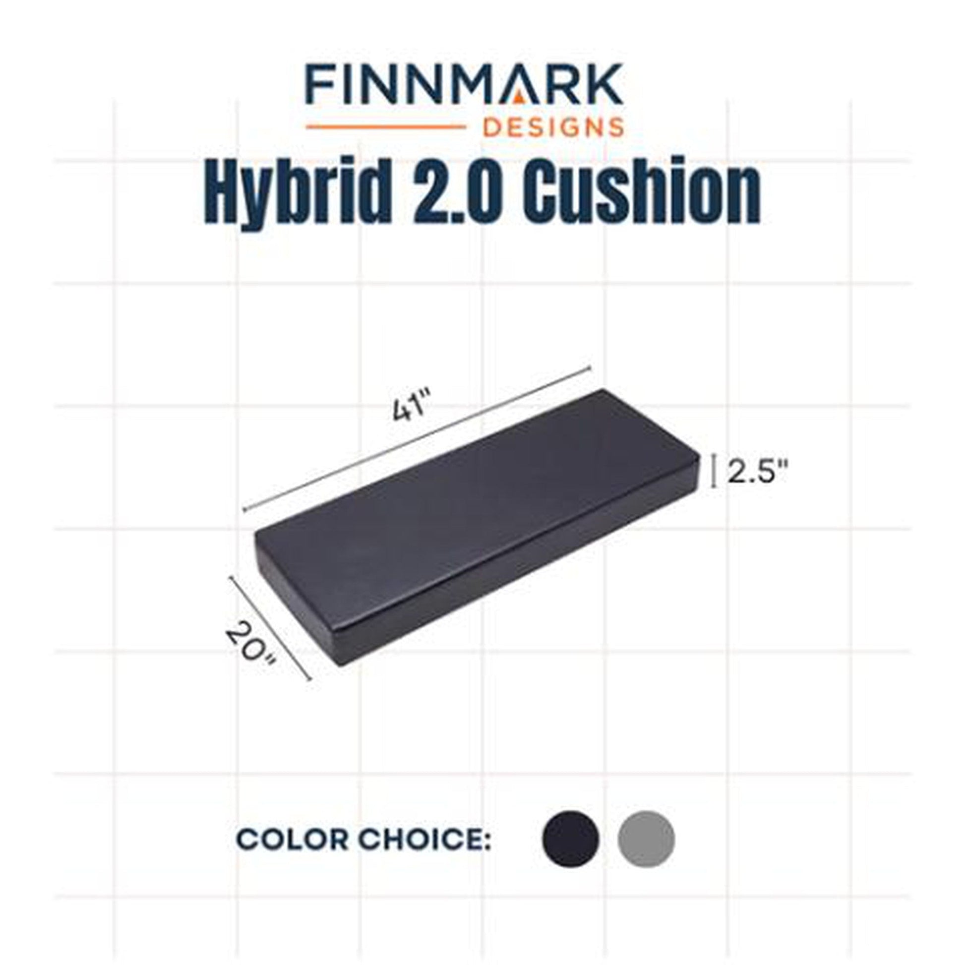 Finnmark Designs 2-Person Vinyl Sauna Cushion for FD-2 Infrared Sauna