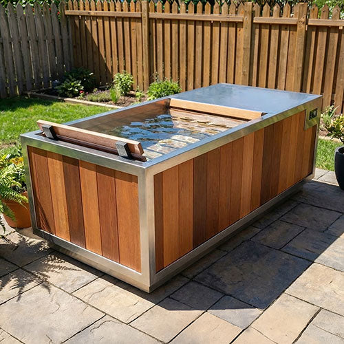 Finnmark Designs SoulCold 80" 1-Person Cold/Hot Plunge